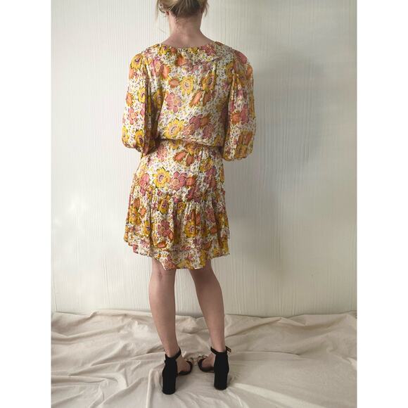 CLEOBELLA Audrey Floral Mini Dress in Lucia Print US SMALL NWT - Picture 10 of 13